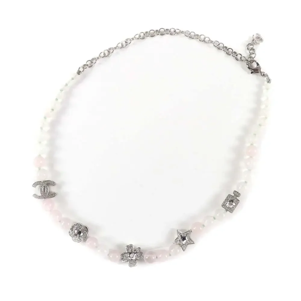 Chanel Cc Logo Pendant Necklace #250083C17B